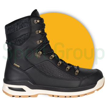 Зимние тактические ботинки Lowa Renegade EVO Ice GTX Black/Honey (410950-9963) черный UK 11/EU 46