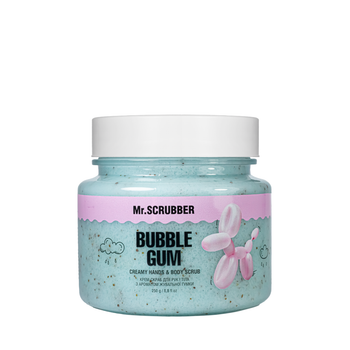 Крем-скраб для тела и рук с ароматом жвачки Mr.Scrubber Bubble Gum 250 г