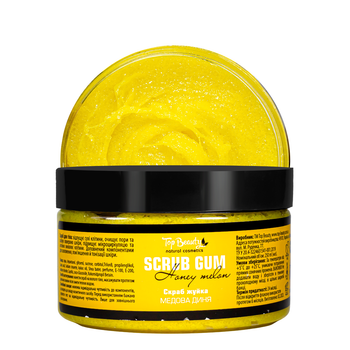 Cкраб жвачка для тела Top Beauty с ароматом дыни 250 мл