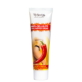 Лифтинг крем антицеллюлитный с перцем чили Top Beauty Anti-Cellulite Chili Pepper Cream
