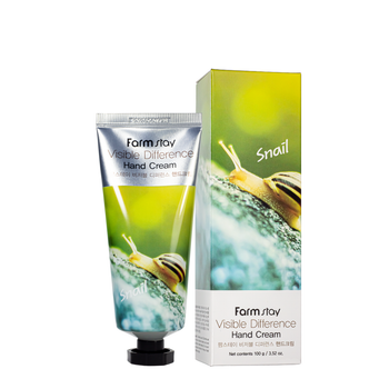 Крем для рук зволожуючий FarmStay Visible Difference Snail, 100 мл