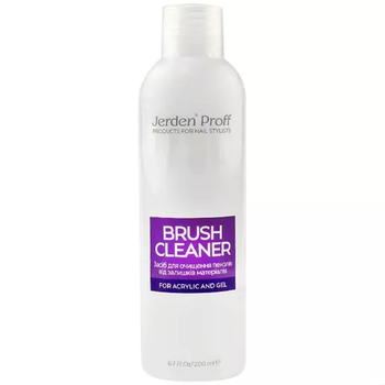 Средство для очистки и дезинфекции кисточек Brush Cleaner Jerden Proff 200 мл