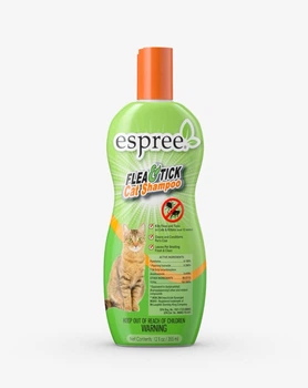 Шампунь от блох и клещей для котов Espree Flea & Tick Shampoo for Cats, 355 мл