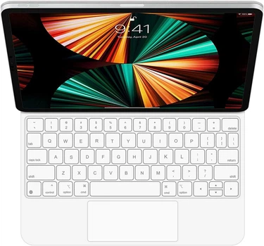 Чехол-клавиатура 11" HOU T89 для iPad Air 5th/4th White Б/В