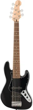 Бас-гитара Squier Affinity Series Active Jazz Bass VI Black