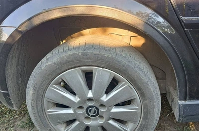 Черные накладки на арки SD для Opel Vectra C (2002-2008) - комплект из 4 штук