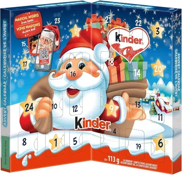 Адвент-календар Kinder Mix настільний, 113 г