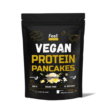 Смесь для панкейков Feel Power Vegan protein pancakes - 500 г Ваниль