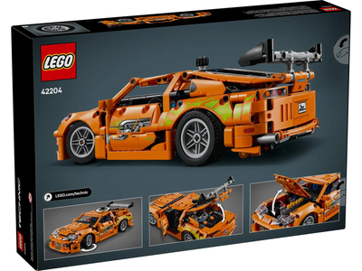 Zestaw klocków LEGO Technic Fast and Furious Toyota Supra MK4 810 elementów (42204)