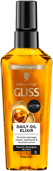 Olejek Gliss Kur Daily Oil Elixir do włosów zniszczonych 75 ml (9000100695732)