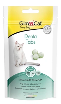 Витамины GimCat Every Day Dental для очищения зубов у кошек 40 гр