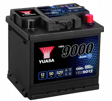 Акумулятор Yuasa AGM Start Stop Plus Battery 50 Ah/12V "0" (+ справа)