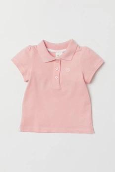 Поло H&M 68см бледно розовый 21127029919