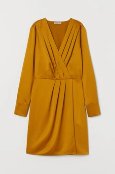 Платье H&M 36 горчичный 7108039960