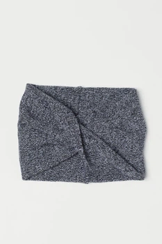 Шарф труба H&M One Size сірий меланж 811661128
