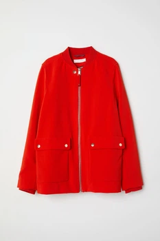 Куртка H&M 38 червоний 312584928