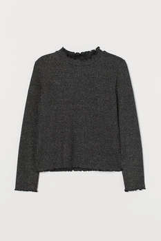 Джемпер H&M 146 152см чорно срібний 311864442