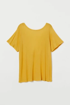 Футболка H&M 32 гірчичний 2412445419