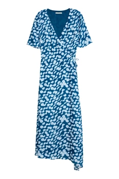 Плаття H&M 32 синьо блакитний 212559506