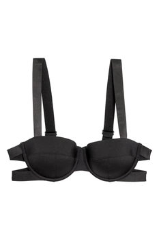 Купальний ліф H&M 80A чорний 412569045