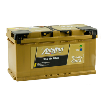 Аккумулятор AutoPart Galaxy Gold 102 Ah/12V "0" (+ справа)