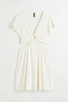 Сукня H&M L кремовий 9041065202