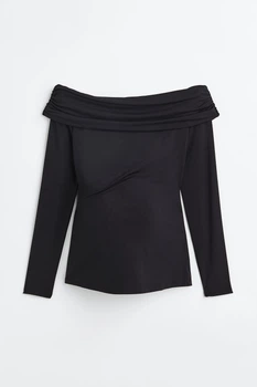 Блуза для вагітних H&M XXL чорний 3061129768