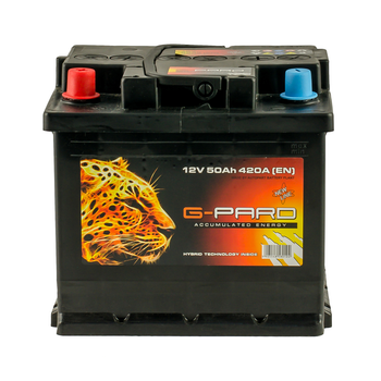 Акумулятор G-Pard 50 Ah/12V "1" (+ слева)