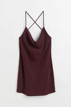 Сарафан H&M M бордовий 28061090688