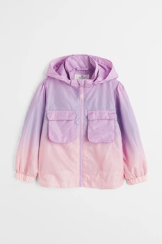 Ветровка H&M 110 116см розовый, сиреневый 11071061569