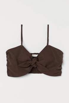 Топ H&M XL темно коричневый 907986868