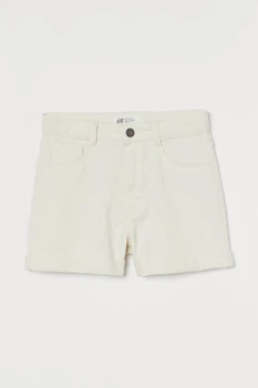 Шорти H&M 140см молочний 907924043