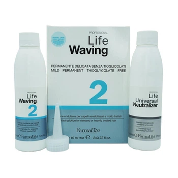 Біозавивка FarmaVita для натурального і фарбованого волосся Life Waving №2 2х110мл