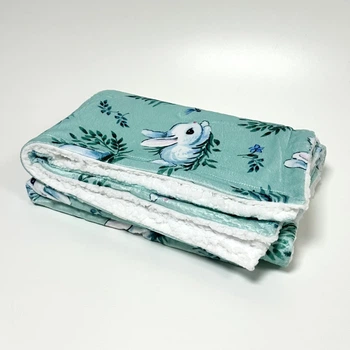 Одеяло для животных Derby Sherpa Blanket, Голубой 100х150 см