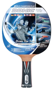 Ракетка для настольного тенниса Donic Top Teams 800 (754198)