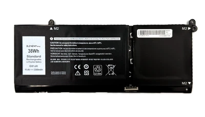 Батарея Elements PRO для Dell Inspiron 13 5310 14 5410 5430 7420 2-in-1 15 3510 16 5625 Latitude 3320 3330 Vostro 5620 5625 11.4V 3300 mAh (G91J0-3S1P-3300)