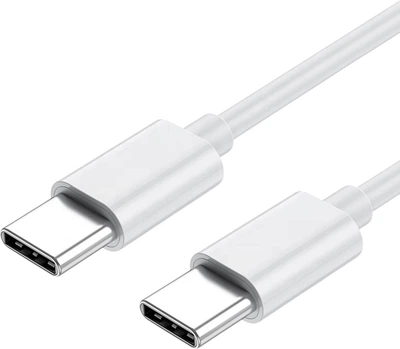 Кабель Foxconn USB-C to USB-C 3.1 с быстрой зарядкой и синхронизацией Apple 1 м White (31675)
