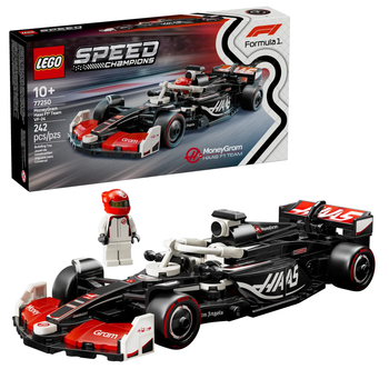 Zestaw klocków LEGO Speed Champions Bolid F1 MoneyGram Haas Team VF-24 242 elementy (77250)