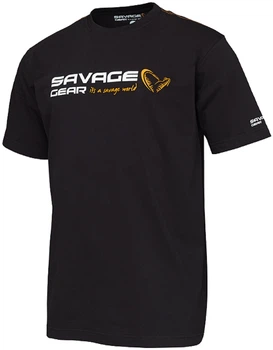 Футболка Savage Gear Signature Logo T-Shirt S Black ink (171065) 1854.44.30