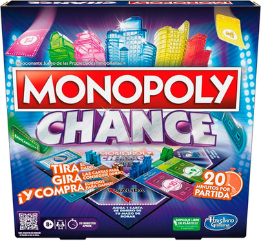 Gra planszowa Hasbro Monopoly Chance (edycja hiszpańska) (5010996170651)