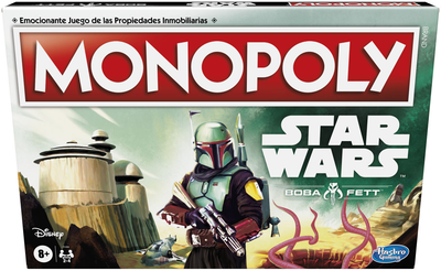 Gra planszowa Hasbro Star Wars Boba Fett Monopoly (edycja hiszpańska) (5010994135232)