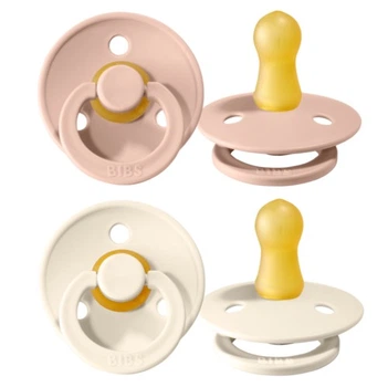 Пустушка BIBS Blush+Ivory 0-6 міс. 2 шт.