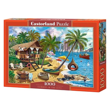 Пазл "Лето в городе", 1000 элементов Castorland (5904438105045)