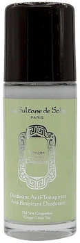 Антиперспірант зелений чай та імбир La Sultane De Saba Ginger Green Tea Fragrance 50 мл