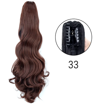 Шиньон хвост на крабе длина 60см W-33