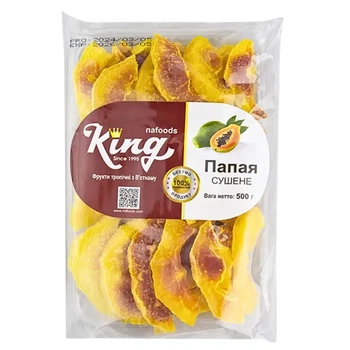 Папайя сушеная King 500 г