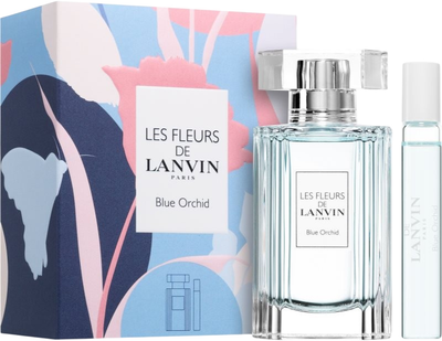 Набір для жінок Lanvin Les Fleurs de Lanvin Blue Orchid Туалетна вода 50 мл + Туалетна вода 7.5 мл (3386460132961)