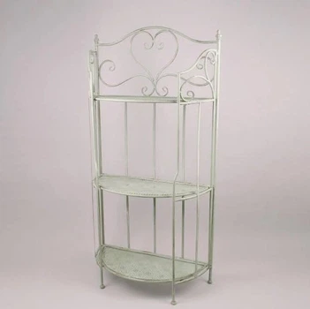 Этажерка металлическая оливковая Flora 116 см. 39359