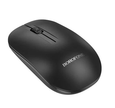Беспроводная мышь Borofone BG14 Planet 2.4 ГГц + Bluetooth черная