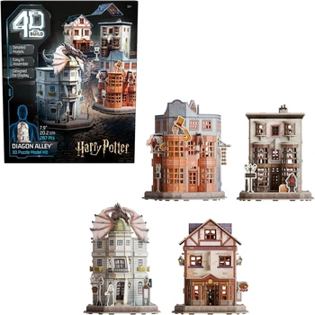 Пазл Spin Master 4D Build Harry Potter Diagon Alley Гарри Поттер "Косой переулок" 287 ед.